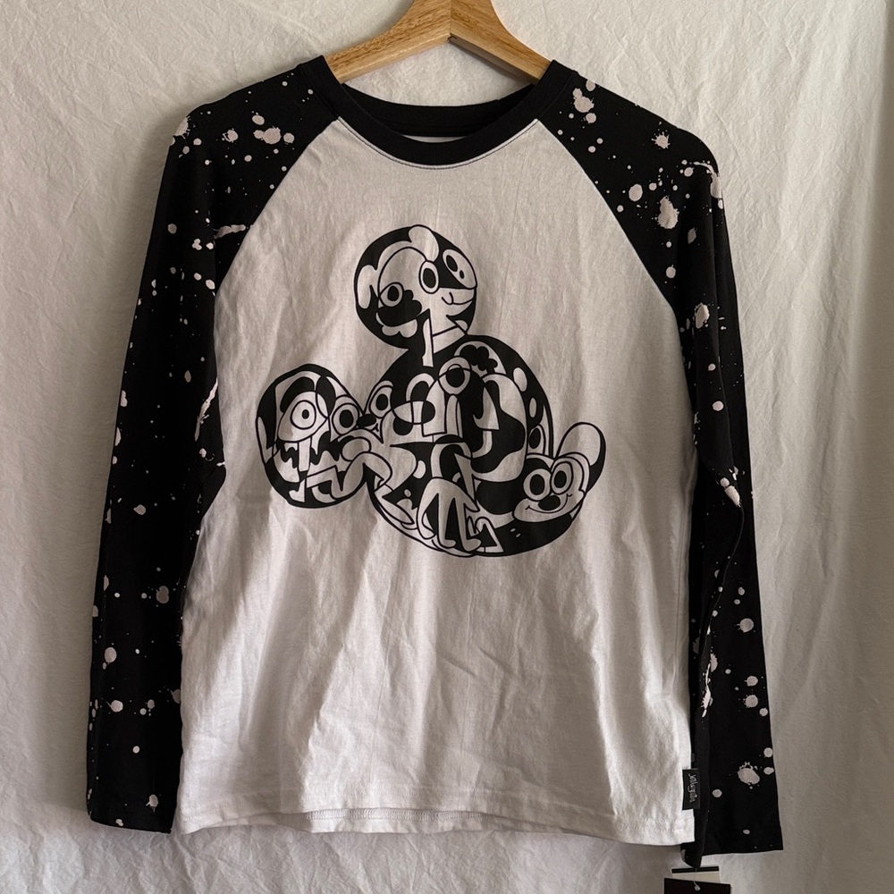 Disney x Jon Burgerman Graphic Kids Long Sleeve Shirt